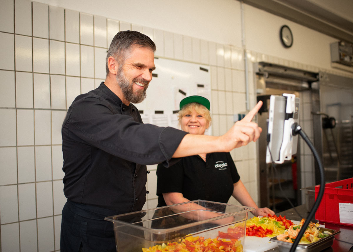 Läkker Ai Kitchen:
Tablet App für Küche
& Produktion